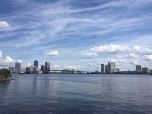 Downtown Jacksonville on a beautiful day