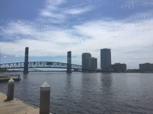 Visiting downtown Jacksonville Florida