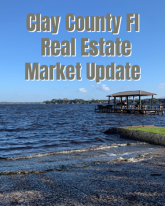 This a pic of a doc and boat launch to Drs Lake in Fleming Island Fl. This it captioned Clay County Real Estate Market Update. 